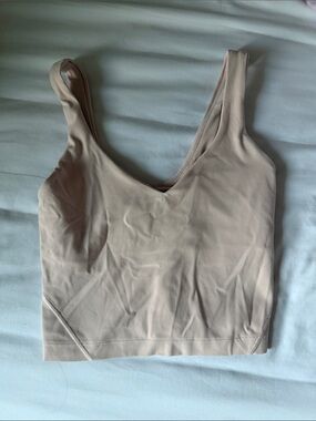 lululemon athletica light pink align tank size 0